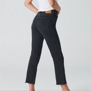 Aritzia Denim Forum Arlo High Rise Straight Leg Jean